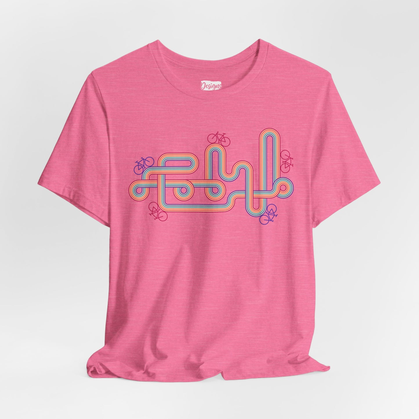 Rainbow Laps - Unisex Short Sleeve Tee