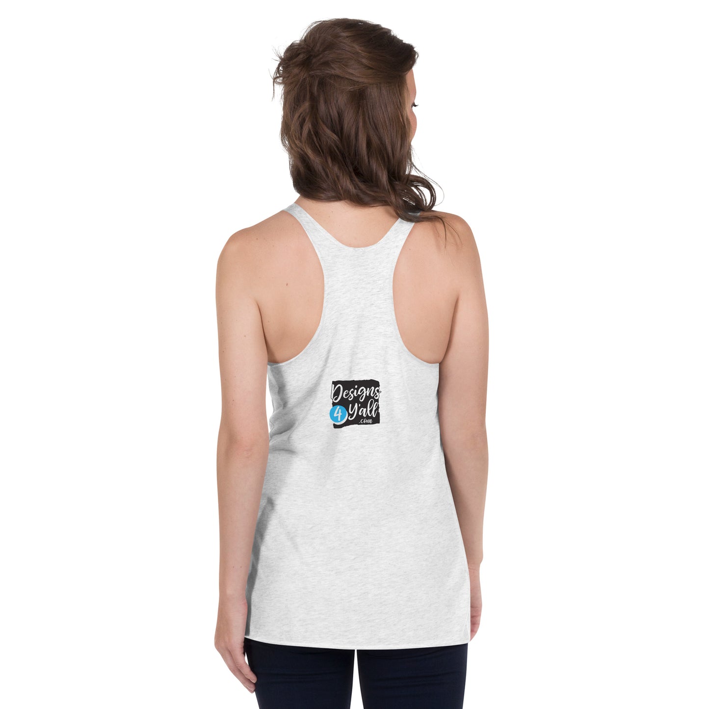 Bike Part Sugar Skull - Women's Racerback Tank