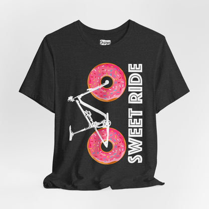 Sweet Ride (MTB) Vertical - Unisex Jersey Short Sleeve Tee