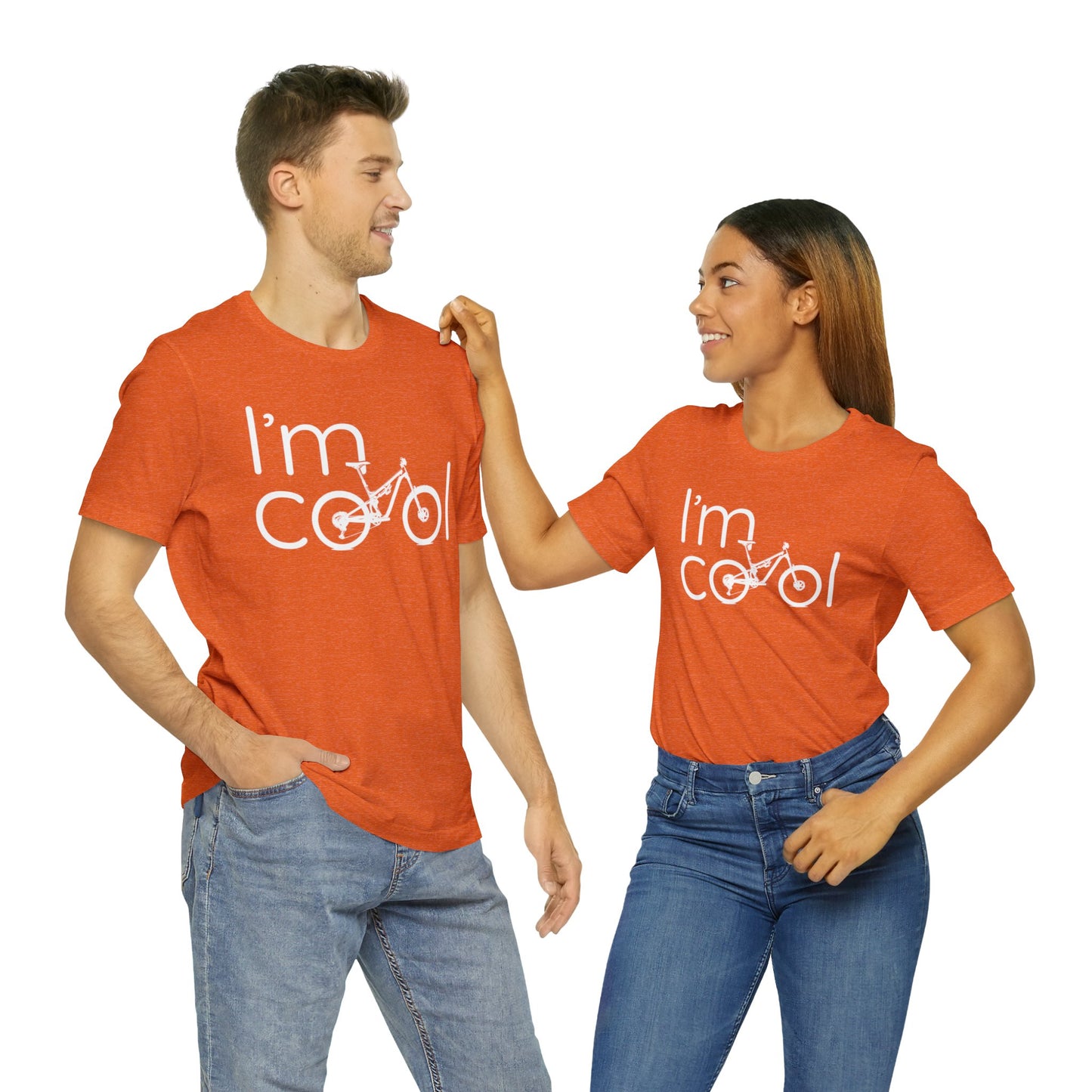 I'm Cool (FS MTB) - Unisex Short Sleeve Tee