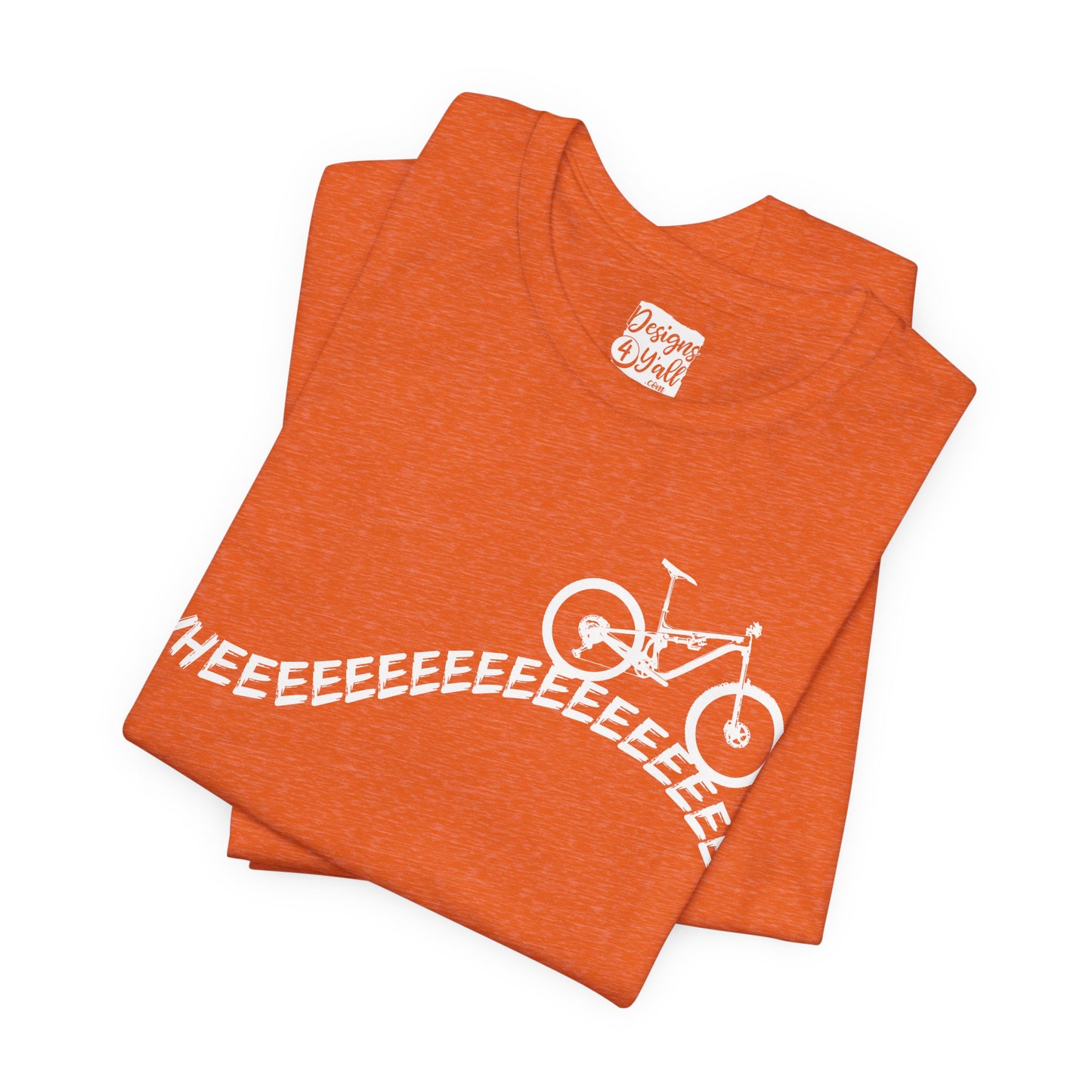 Wheeeee (MTB) - Unisex Jersey Short Sleeve Tee