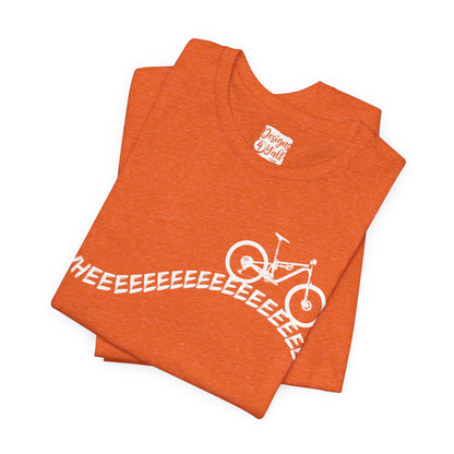 Wheeeee (MTB) - Unisex Jersey Short Sleeve Tee