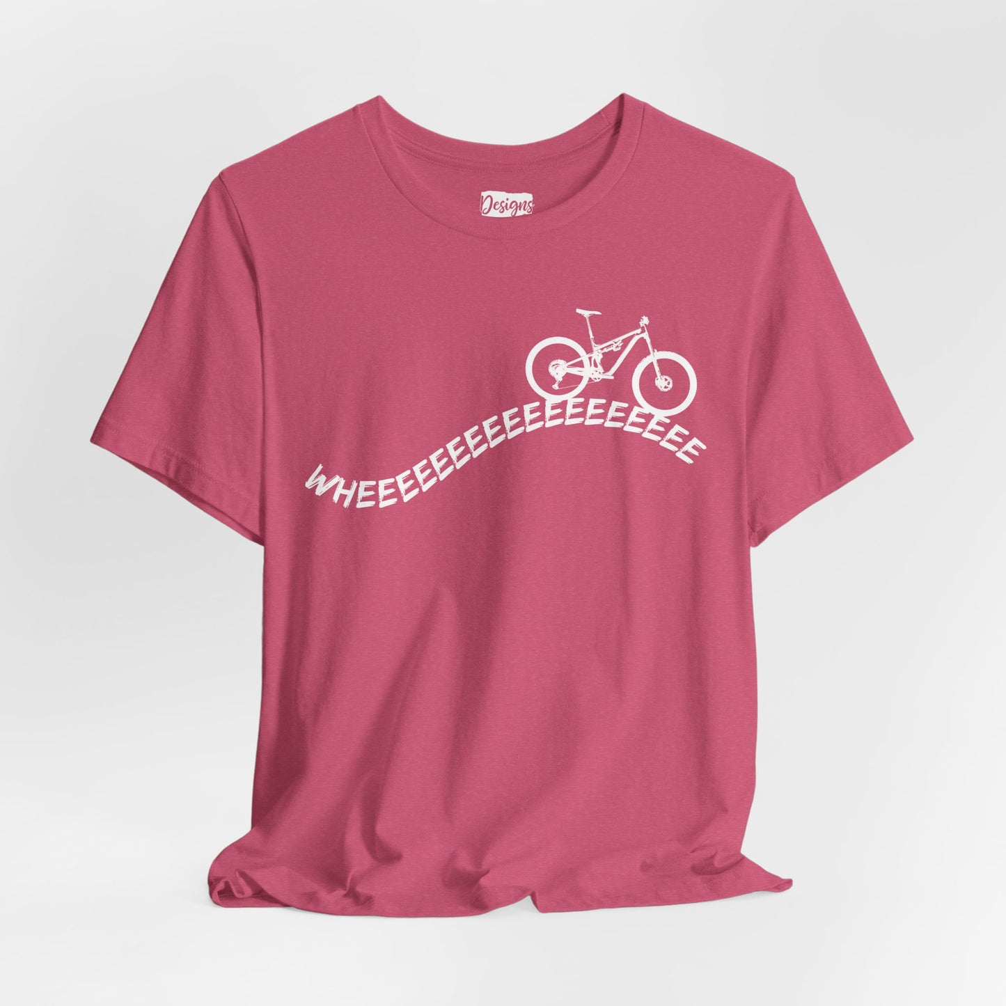 Wheeeee (MTB) - Unisex Jersey Short Sleeve Tee