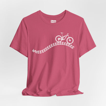 Wheeeee (MTB) - Unisex Jersey Short Sleeve Tee