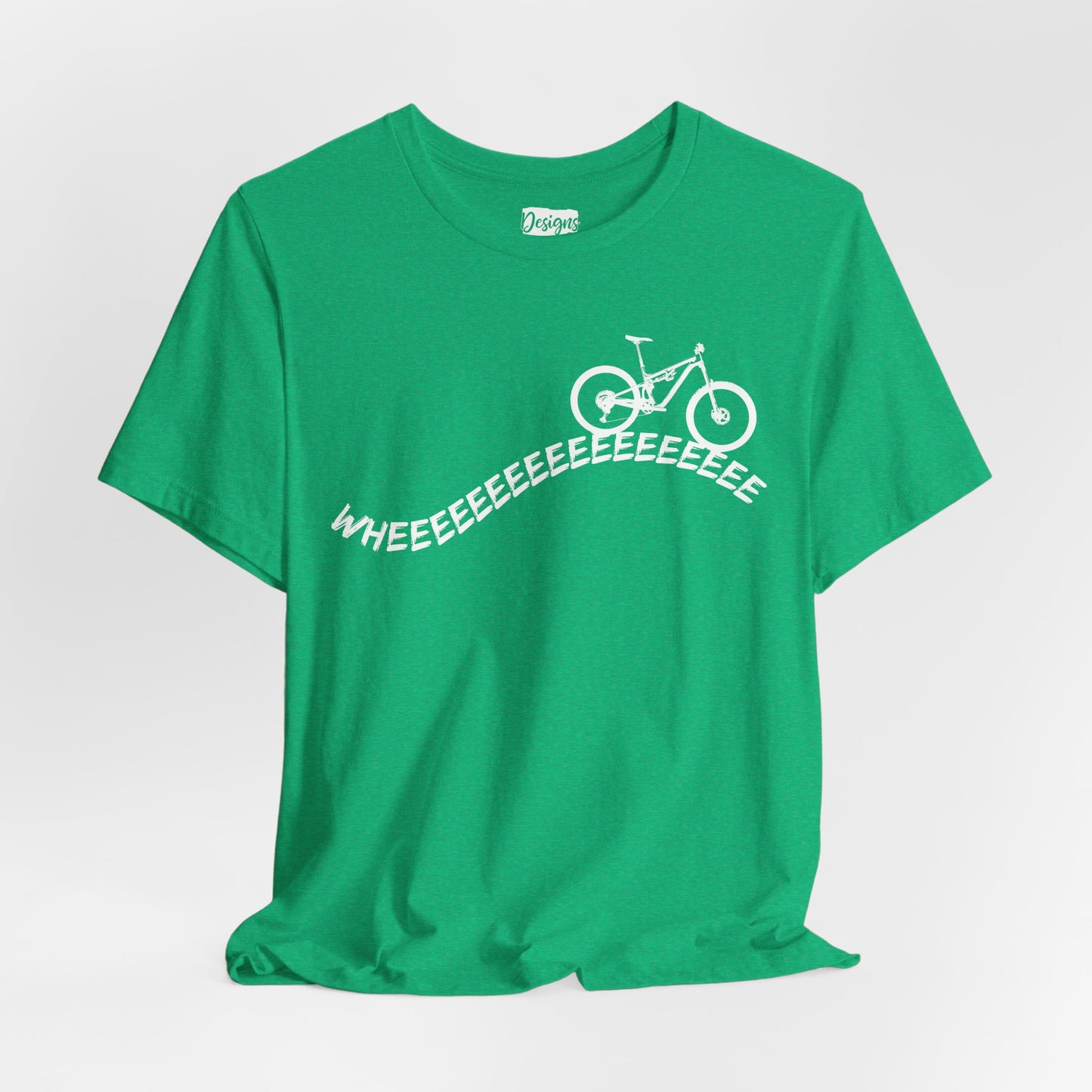 Wheeeee (MTB) - Unisex Jersey Short Sleeve Tee