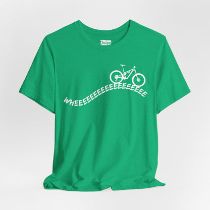 Wheeeee (MTB) - Unisex Jersey Short Sleeve Tee