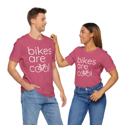 Bikes are Cool (Drop Bar) - Unisex Short Sleeve Tee