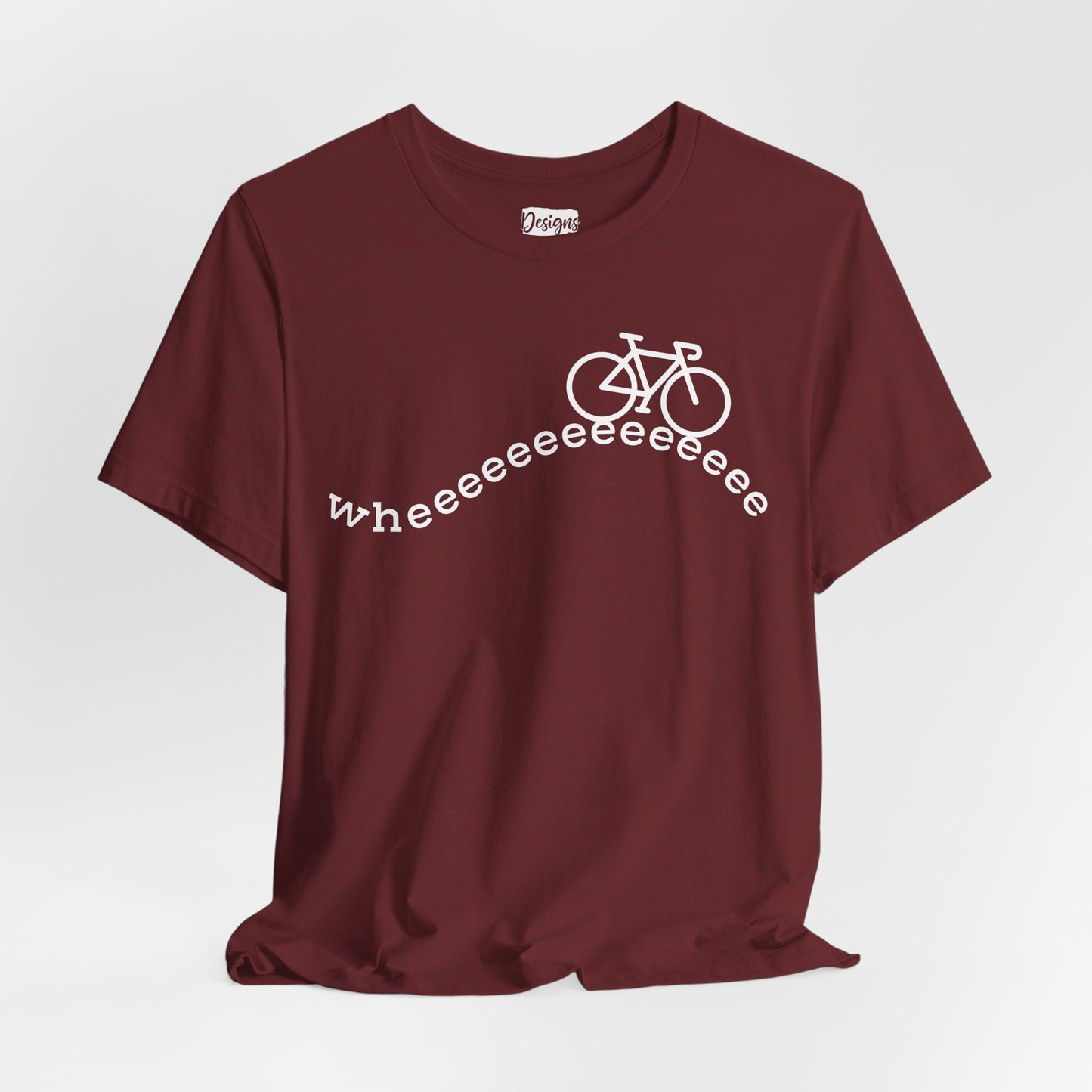 Wheeeee (Road/Gravel) - Unisex Jersey Short Sleeve Tee