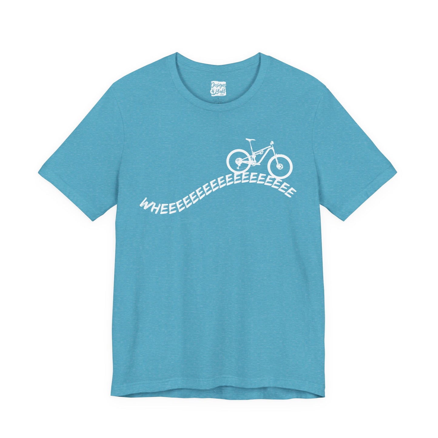 Wheeeee (MTB) - Unisex Jersey Short Sleeve Tee