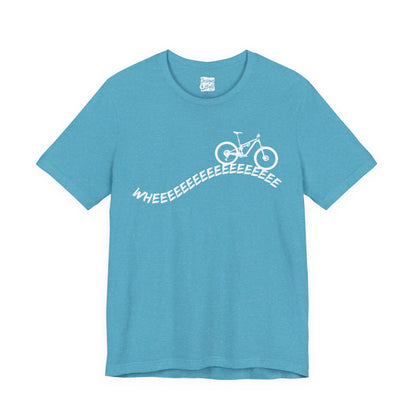Wheeeee (MTB) - Unisex Jersey Short Sleeve Tee