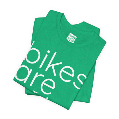 Bikes are Cool (FS MTB) - Unisex Jersey Short Sleeve Tee