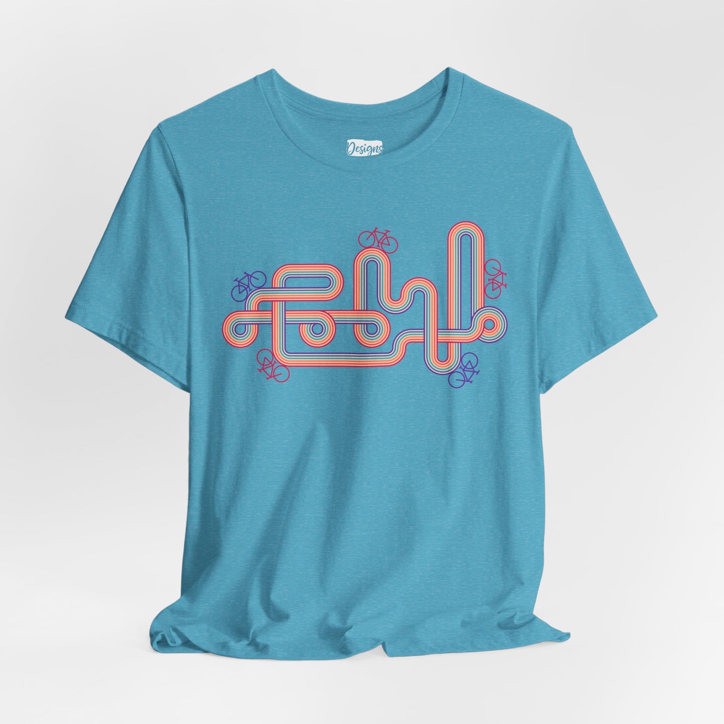 Rainbow Laps - Unisex Short Sleeve Tee