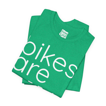 Bikes are Cool (Drop Bar) - Unisex Jersey Short Sleeve Tee