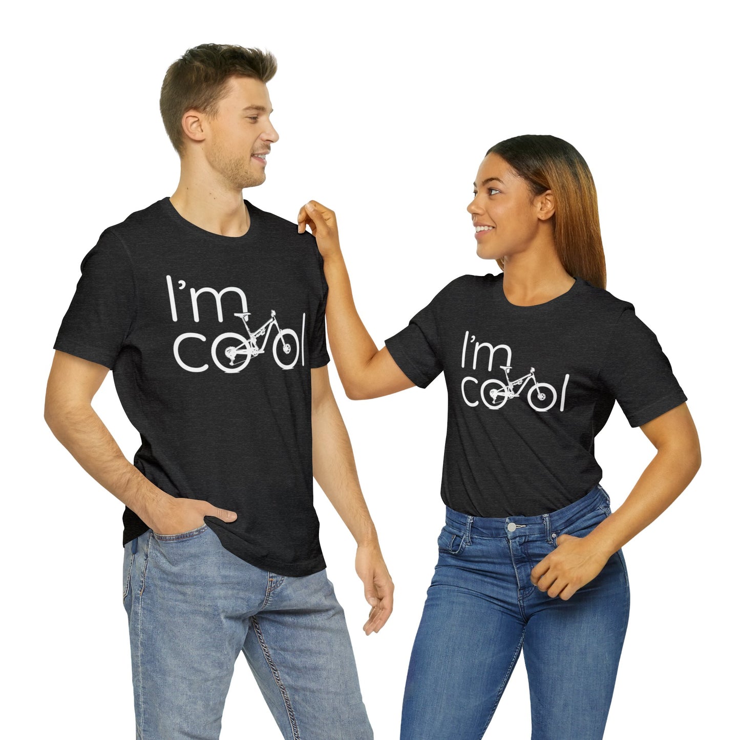 I'm Cool (FS MTB) - Unisex Short Sleeve Tee