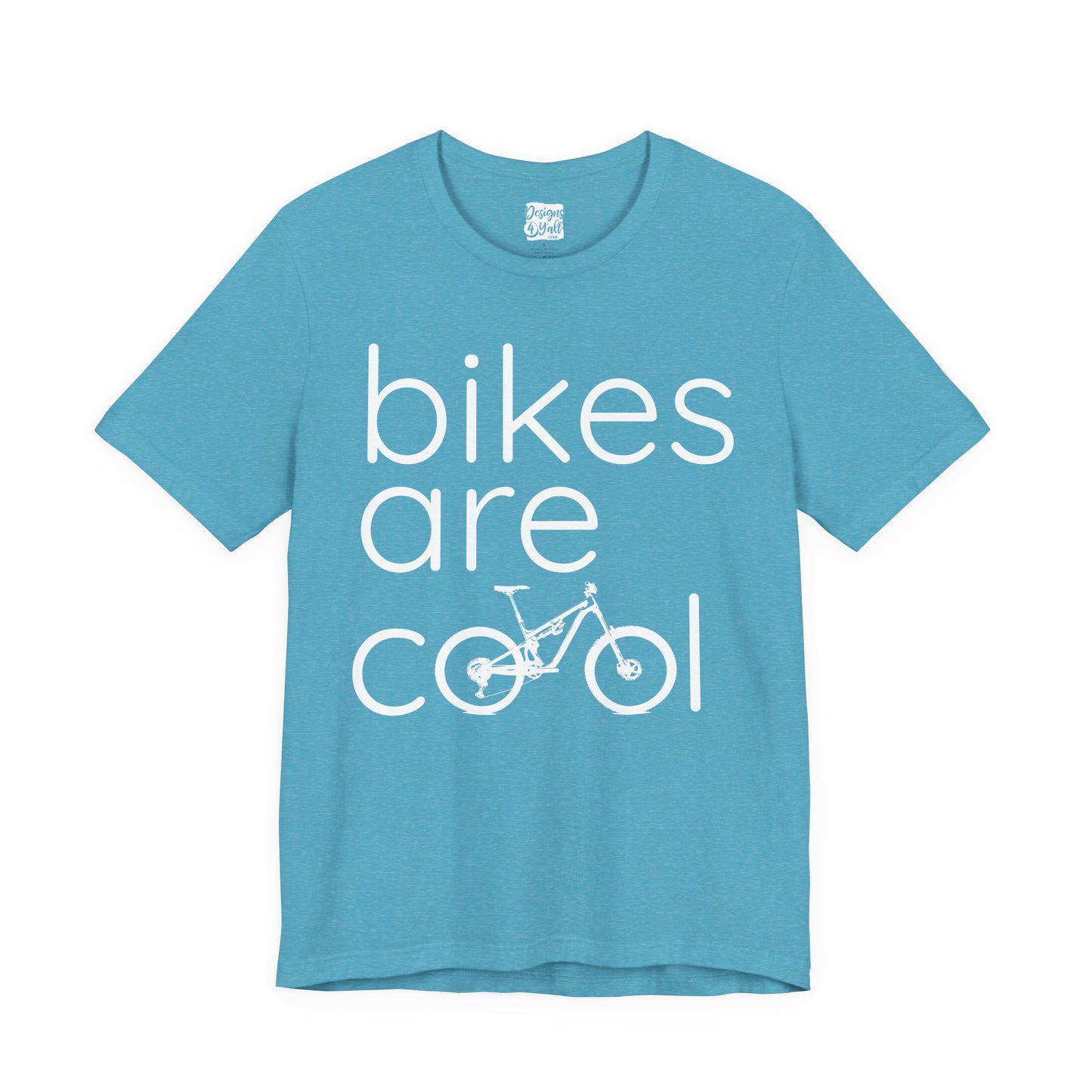 Bikes are Cool (FS MTB) - Unisex Jersey Short Sleeve Tee