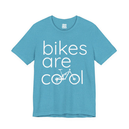 Bikes are Cool (FS MTB) - Unisex Jersey Short Sleeve Tee