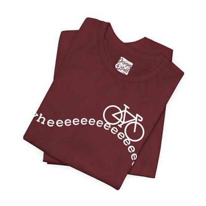 Wheeeee (Road/Gravel) - Unisex Jersey Short Sleeve Tee