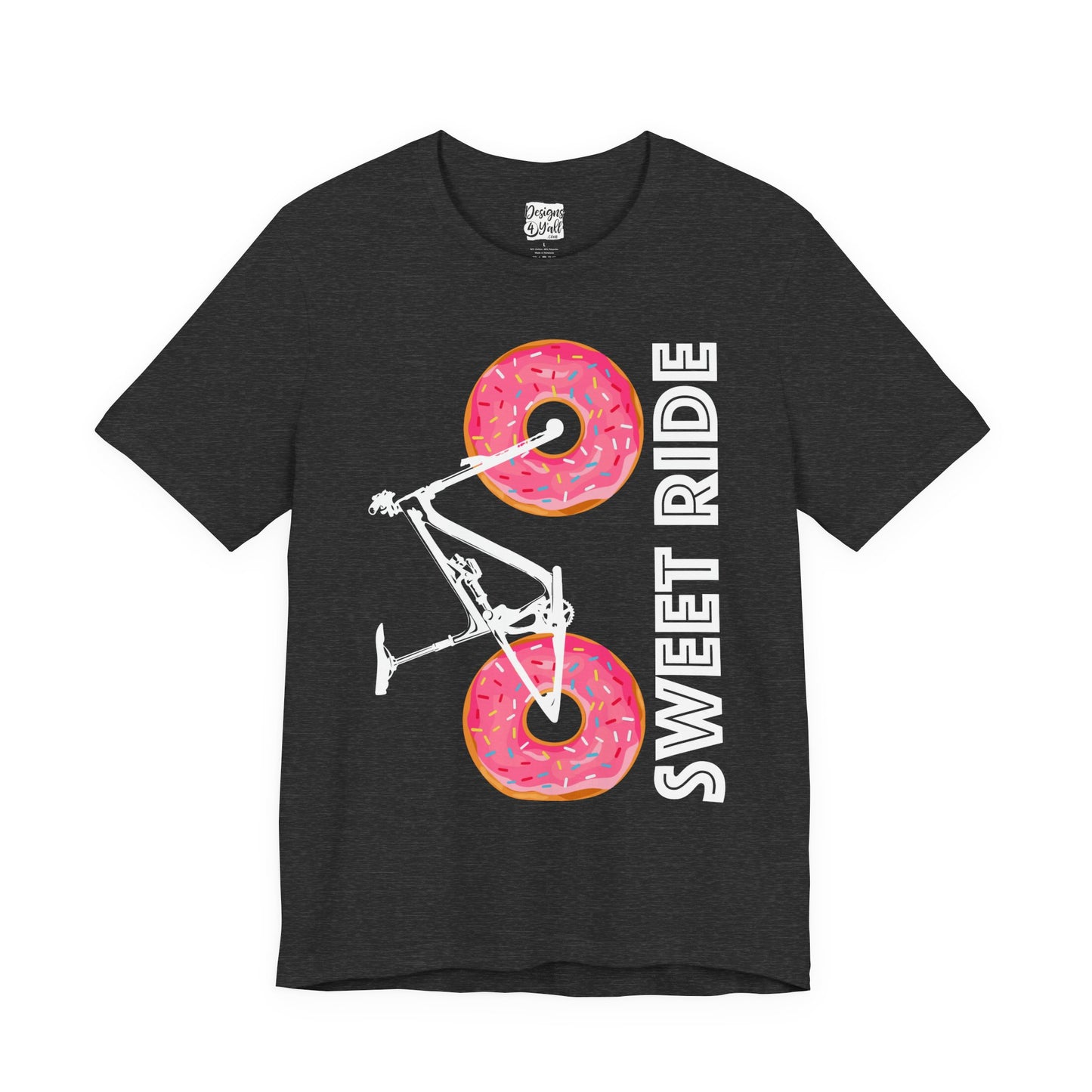 Sweet Ride (MTB) Vertical - Unisex Jersey Short Sleeve Tee