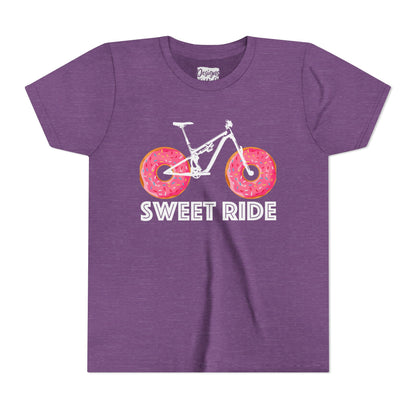 Sweet Ride (MTB) - Youth Unisex Jersey Short Sleeve Tee