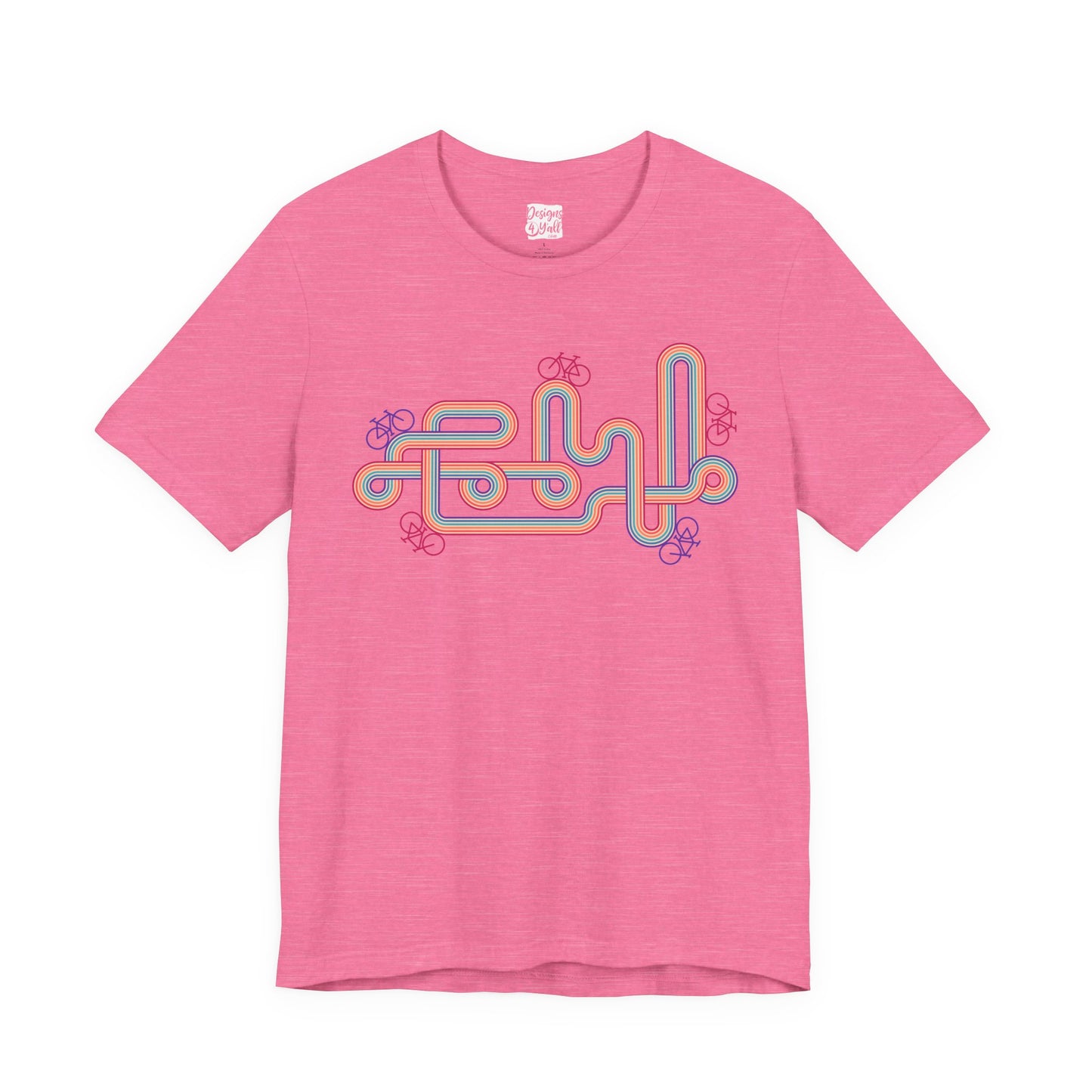 Rainbow Laps - Unisex Short Sleeve Tee