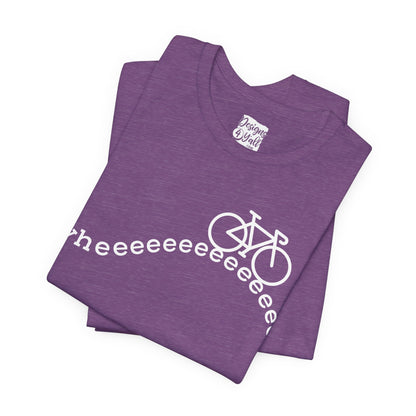 Wheeeee (Road/Gravel) - Unisex Jersey Short Sleeve Tee