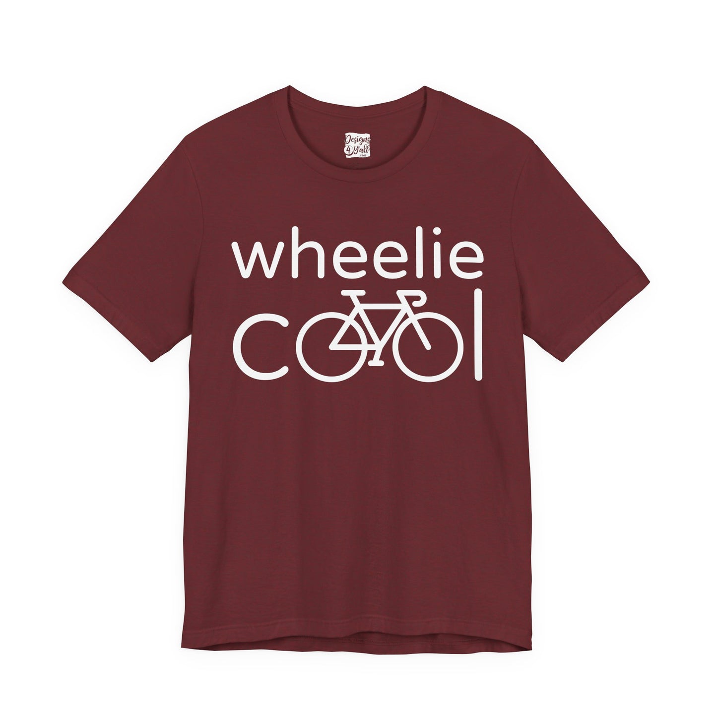 Wheelie Cool Road Bike T-Shirt — Bicycle Graphic Tee