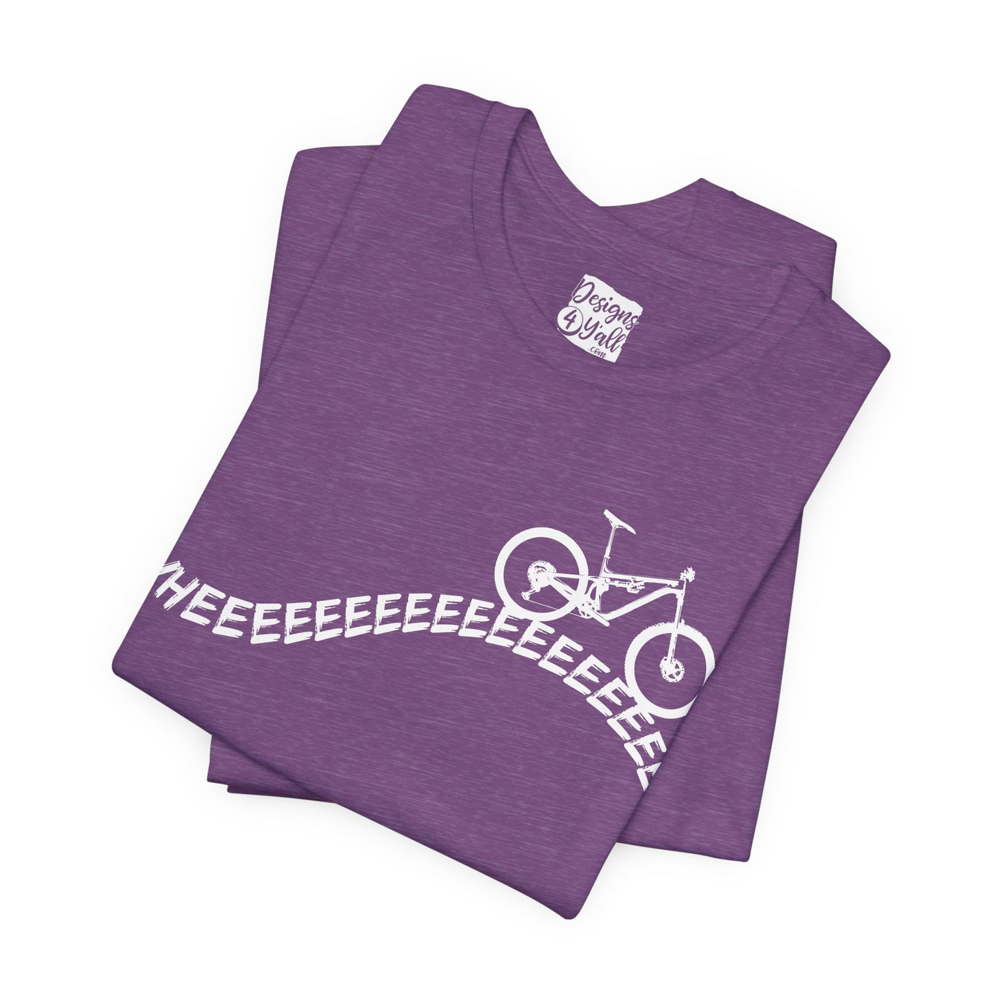 Wheeeee (MTB) - Unisex Jersey Short Sleeve Tee