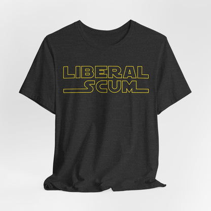 Vintage Sci‑Fi Style "Liberal Scum" T‑Shirt