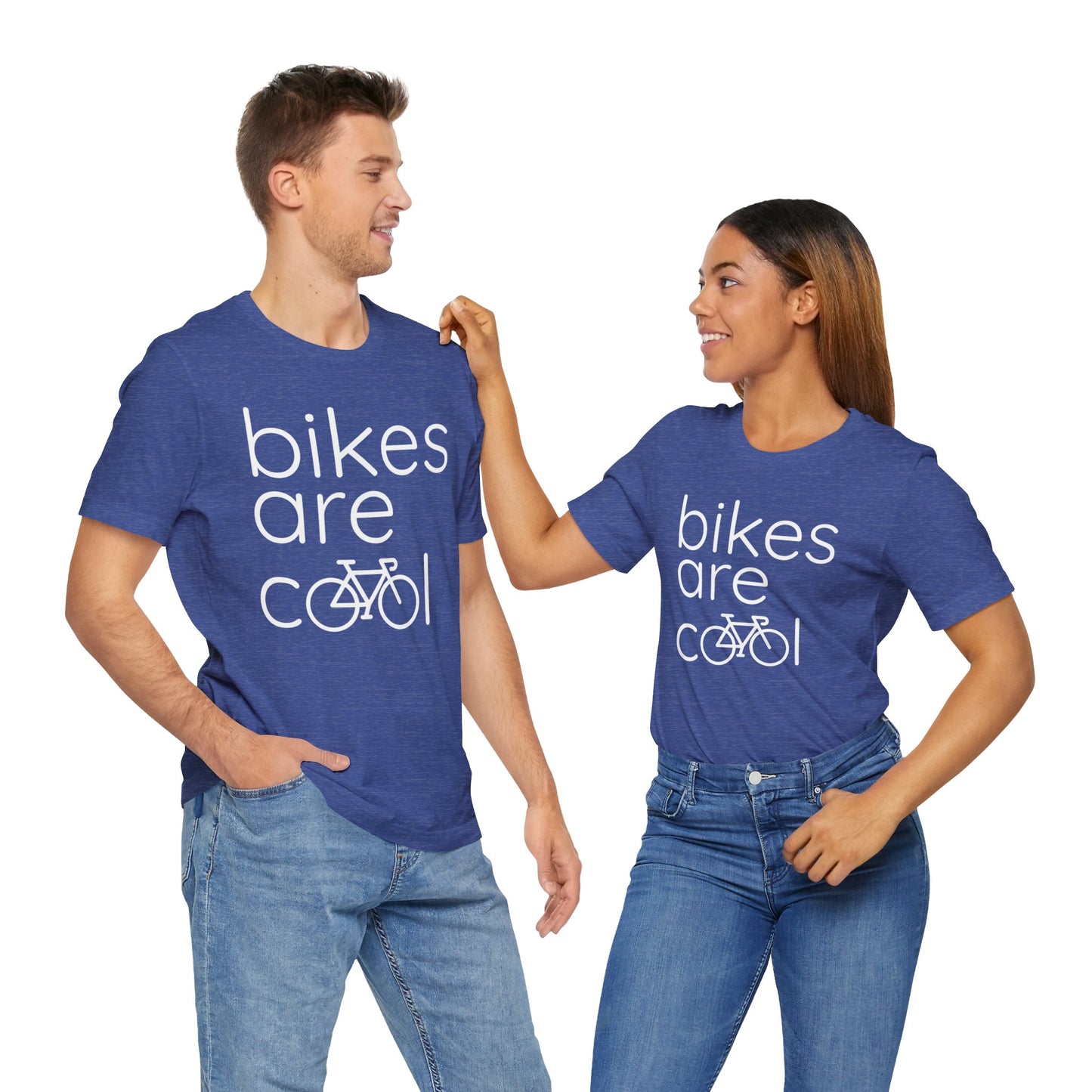 Bikes are Cool (Drop Bar) - Unisex Short Sleeve Tee