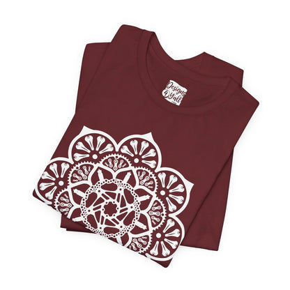 Bike Part Mandala - Unisex Jersey Short Sleeve Tee