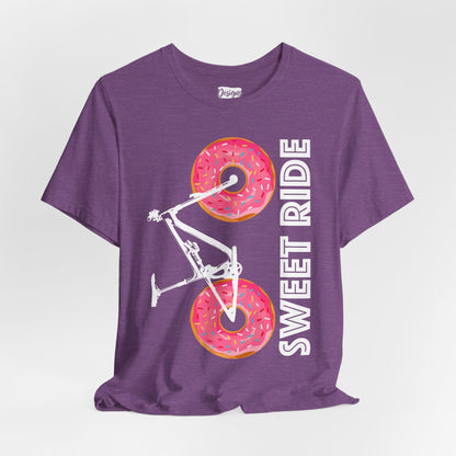 Sweet Ride (MTB) Vertical - Unisex Jersey Short Sleeve Tee