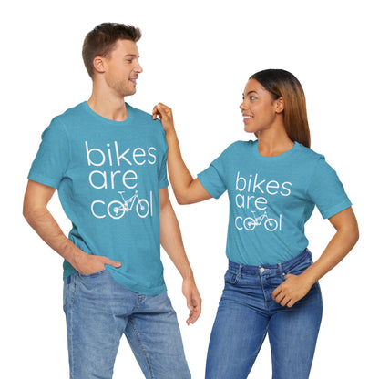 Bikes are Cool (FS MTB) - Unisex Short Sleeve Tee