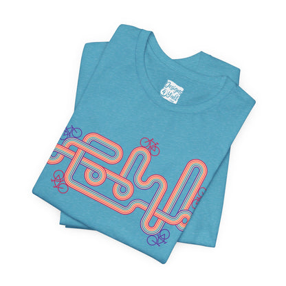Rainbow Laps - Unisex Short Sleeve Tee