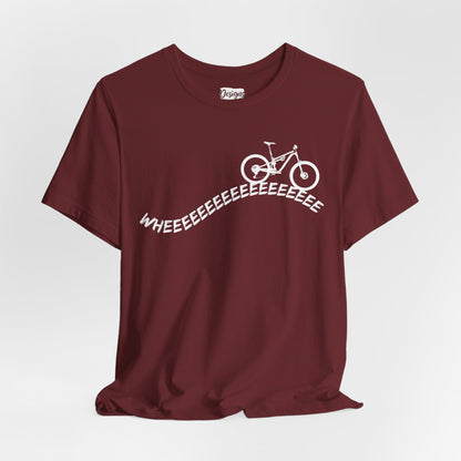 Wheeeee (MTB) - Unisex Jersey Short Sleeve Tee