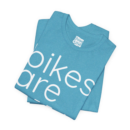 Bikes are Cool (Drop Bar) - Unisex Jersey Short Sleeve Tee