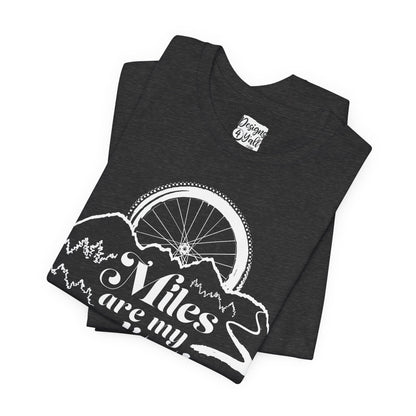 Miles are My Meditation (Bike) - Unisex Jersey Short Sleeve Tee