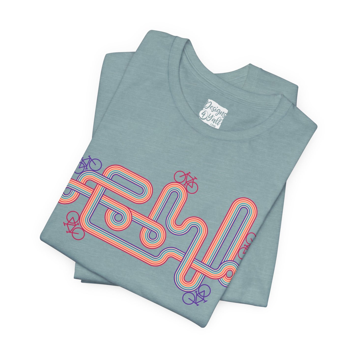 Rainbow Laps - Unisex Short Sleeve Tee
