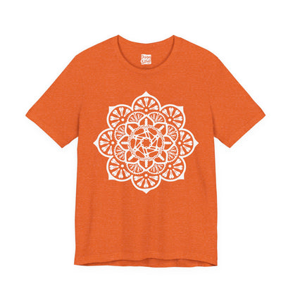 Bike Part Mandala - Unisex Jersey Short Sleeve Tee