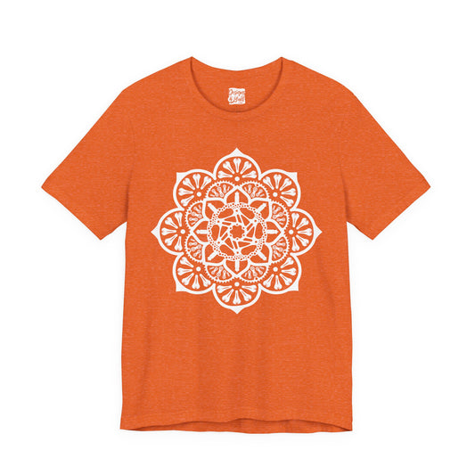 Bike Part Mandala - Unisex Jersey Short Sleeve Tee