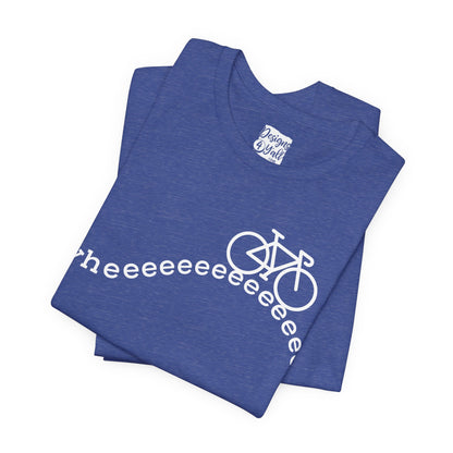 Wheeeee (Road/Gravel) - Unisex Jersey Short Sleeve Tee