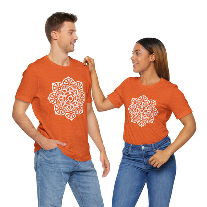 Bike Part Mandala - Unisex Short Sleeve Tee