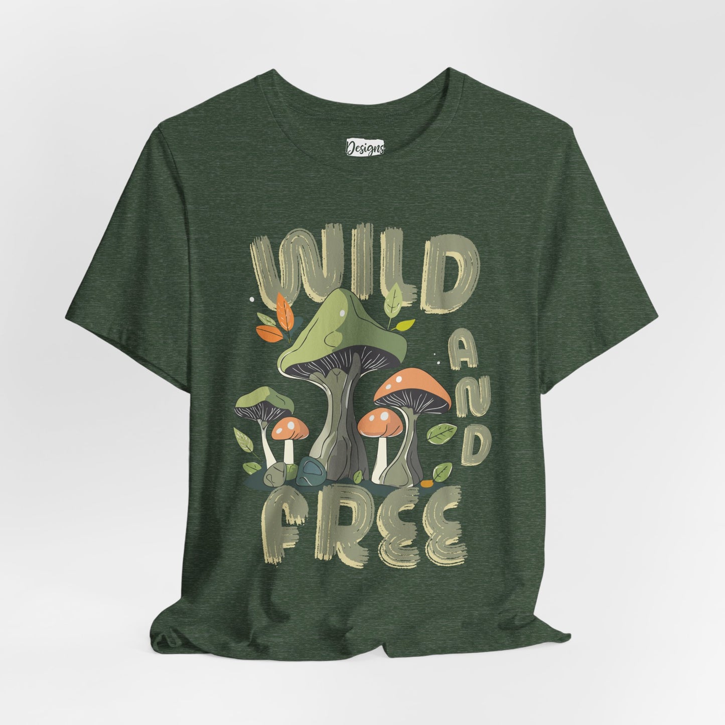 Wild and Free - Unisex Jersey Short Sleeve Tee