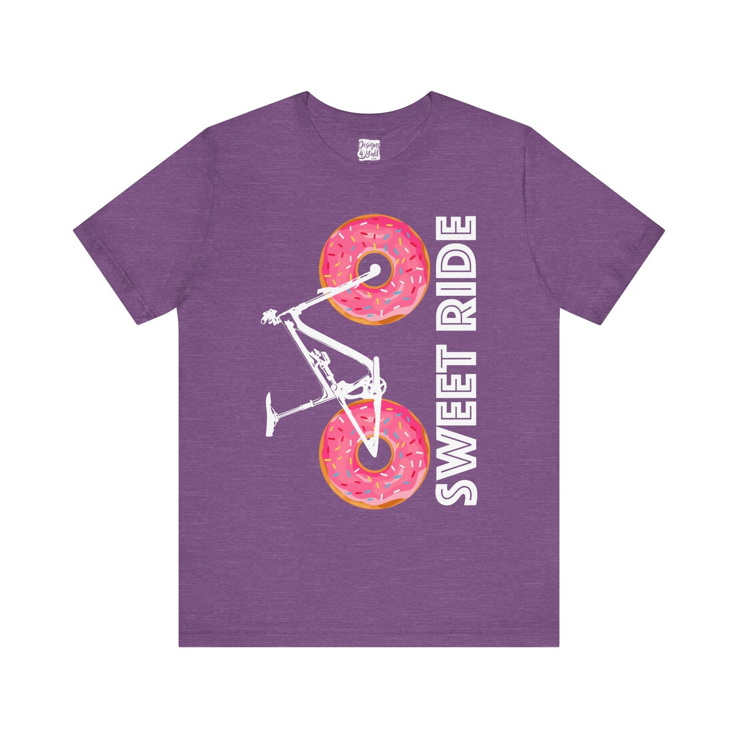Sweet Ride (MTB) Vertical - Unisex Jersey Short Sleeve Tee