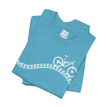 Wheeeee (MTB) - Unisex Jersey Short Sleeve Tee