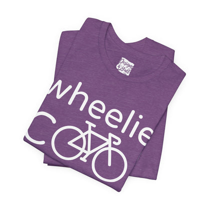 Wheelie Cool Road Bike T-Shirt — Bicycle Graphic Tee