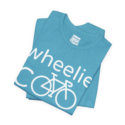 Wheelie Cool Road Bike T-Shirt — Bicycle Graphic Tee
