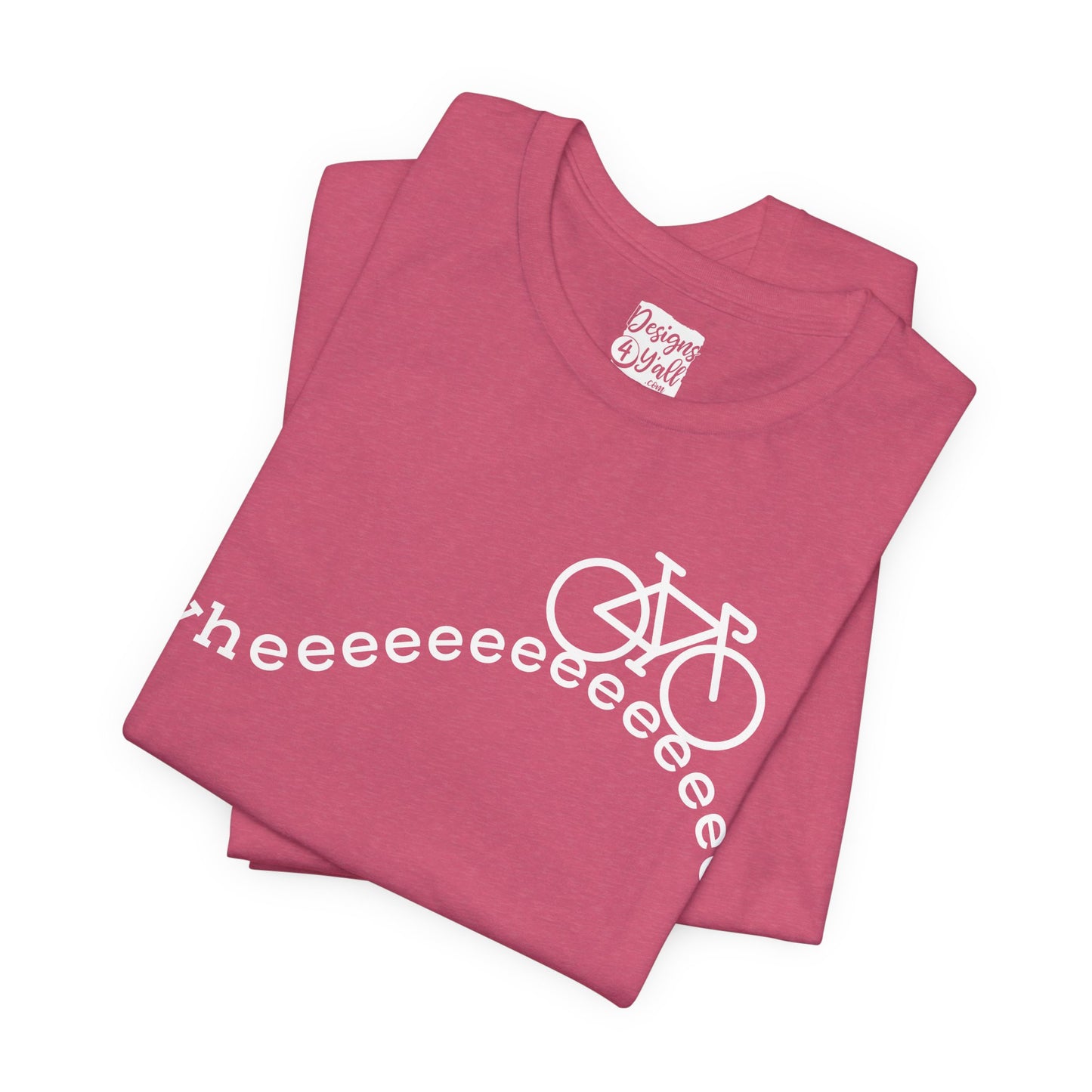 Wheeeee (Road/Gravel) - Unisex Jersey Short Sleeve Tee