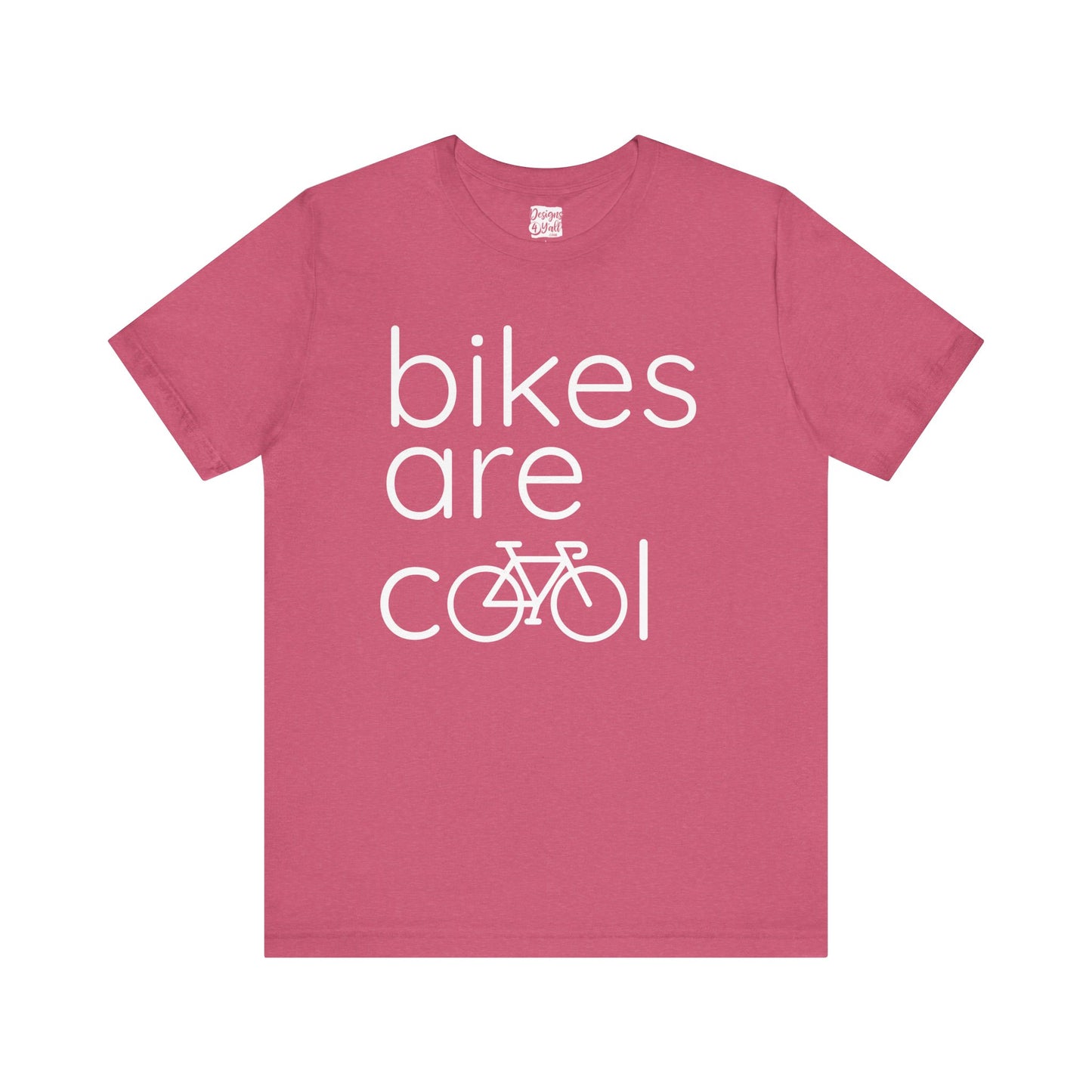 Bikes are Cool (Drop Bar) - Unisex Short Sleeve Tee