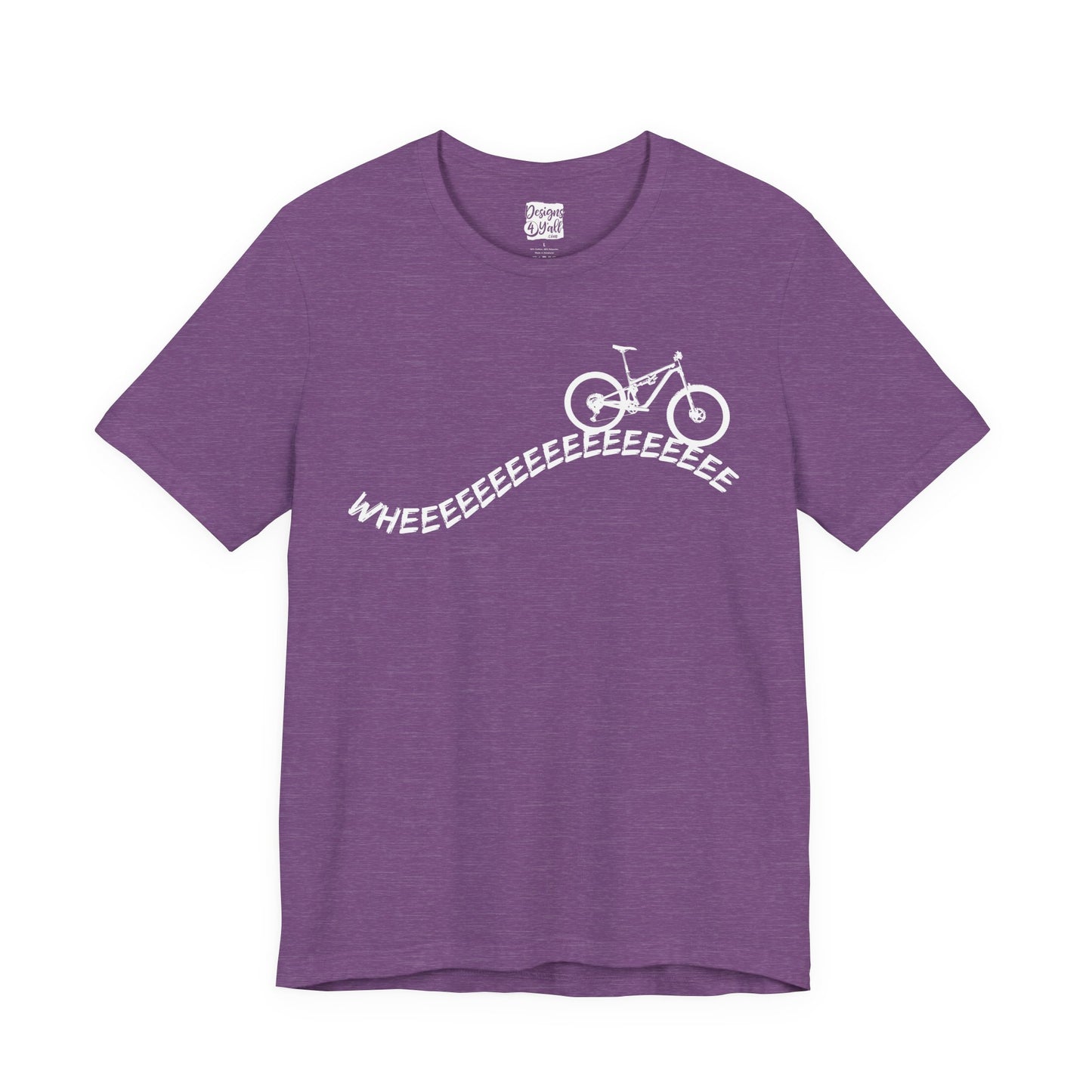 Wheeeee (MTB) - Unisex Jersey Short Sleeve Tee