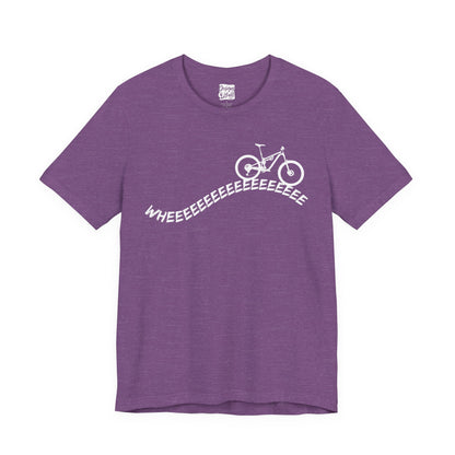 Wheeeee (MTB) - Unisex Jersey Short Sleeve Tee
